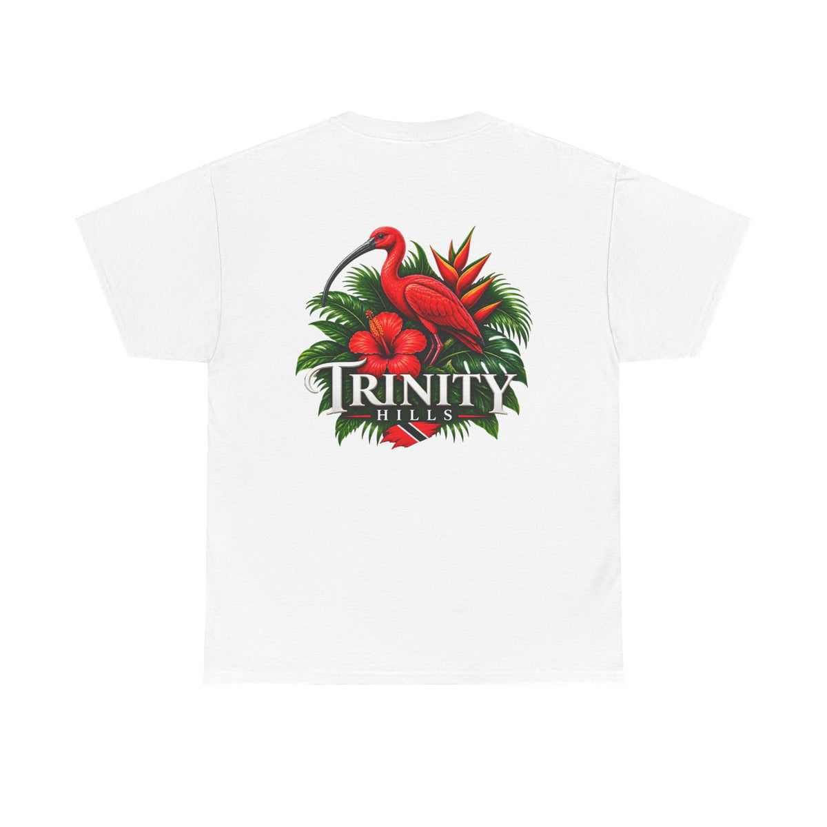 T-Shirt — Trinity Hills Flamingo Tropical Graphic Tee