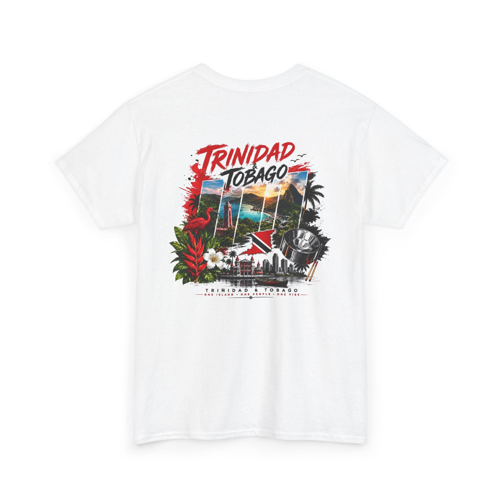 Trinidad & Tobago Tropical Vintage Graphic Tee — Island Travel Souvenir Shirt
