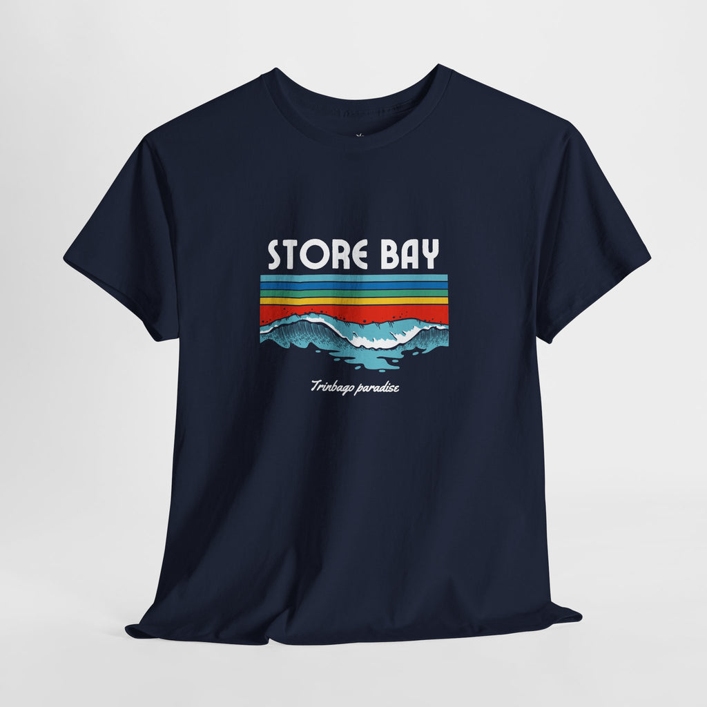 Store Bay Retro Sunset Tee — Vintage Waves Graphic T-Shirt