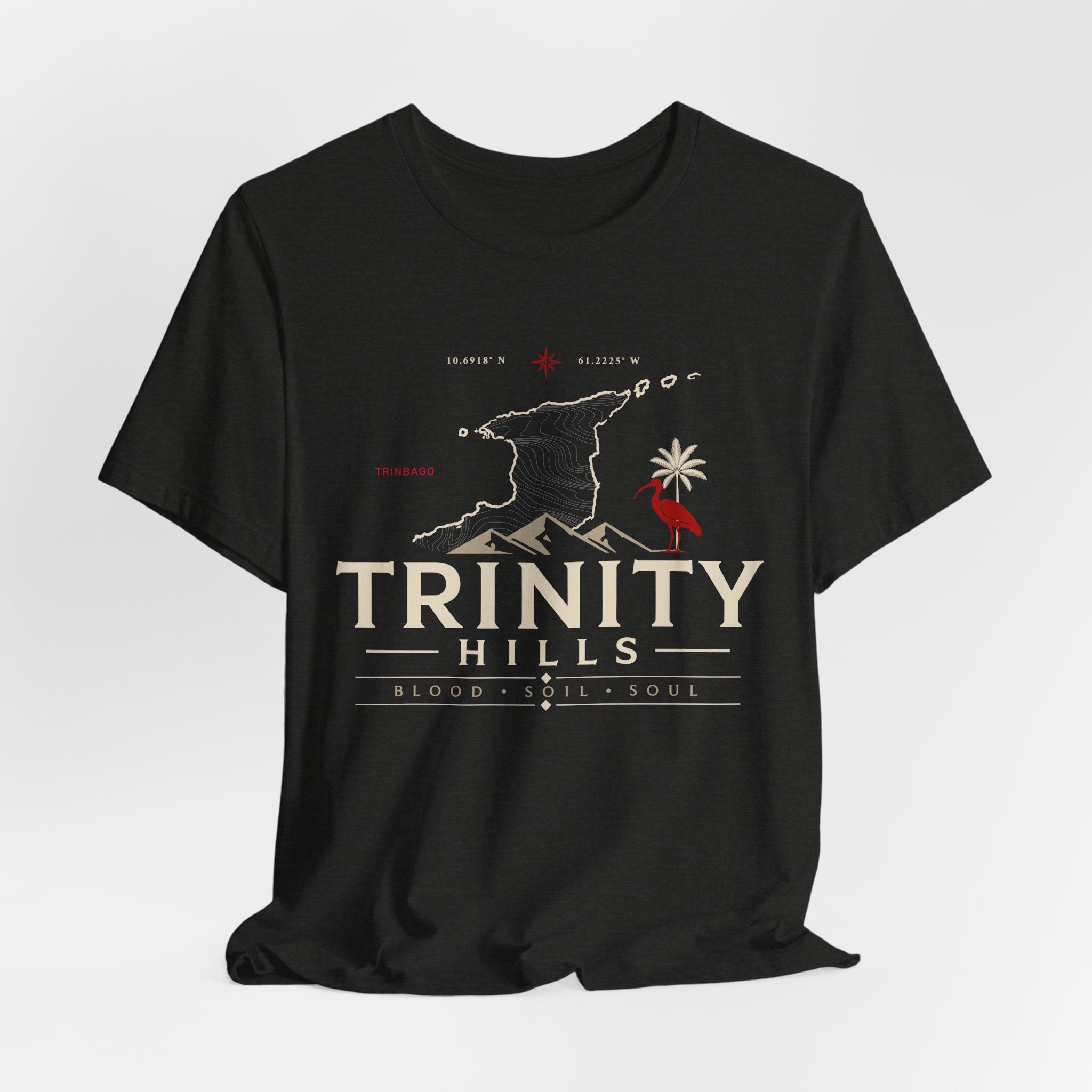 Trinity Hills Graphic Tee — Retro Mountain Adventure Shirt