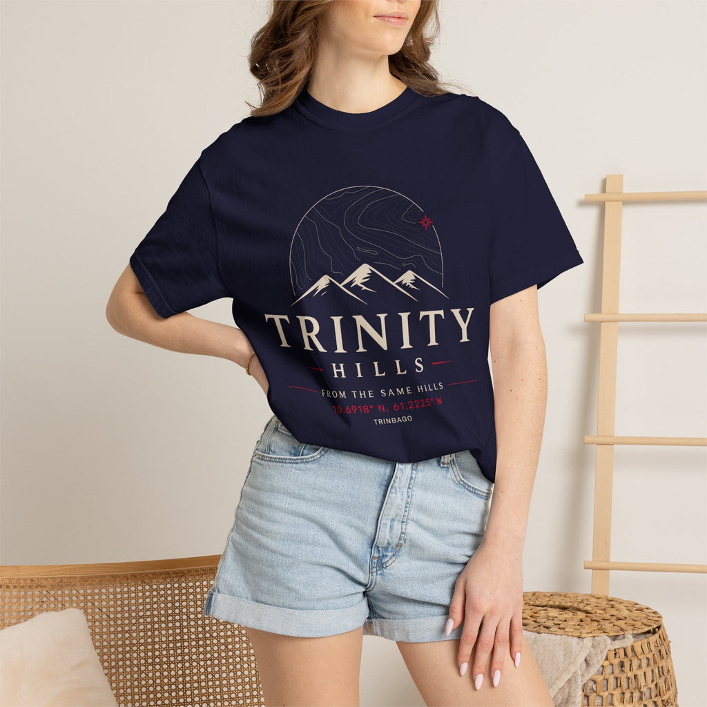 Trinity Hills Mountain Graphic T-Shirt — 'Trinity Hills' Scenic Tee