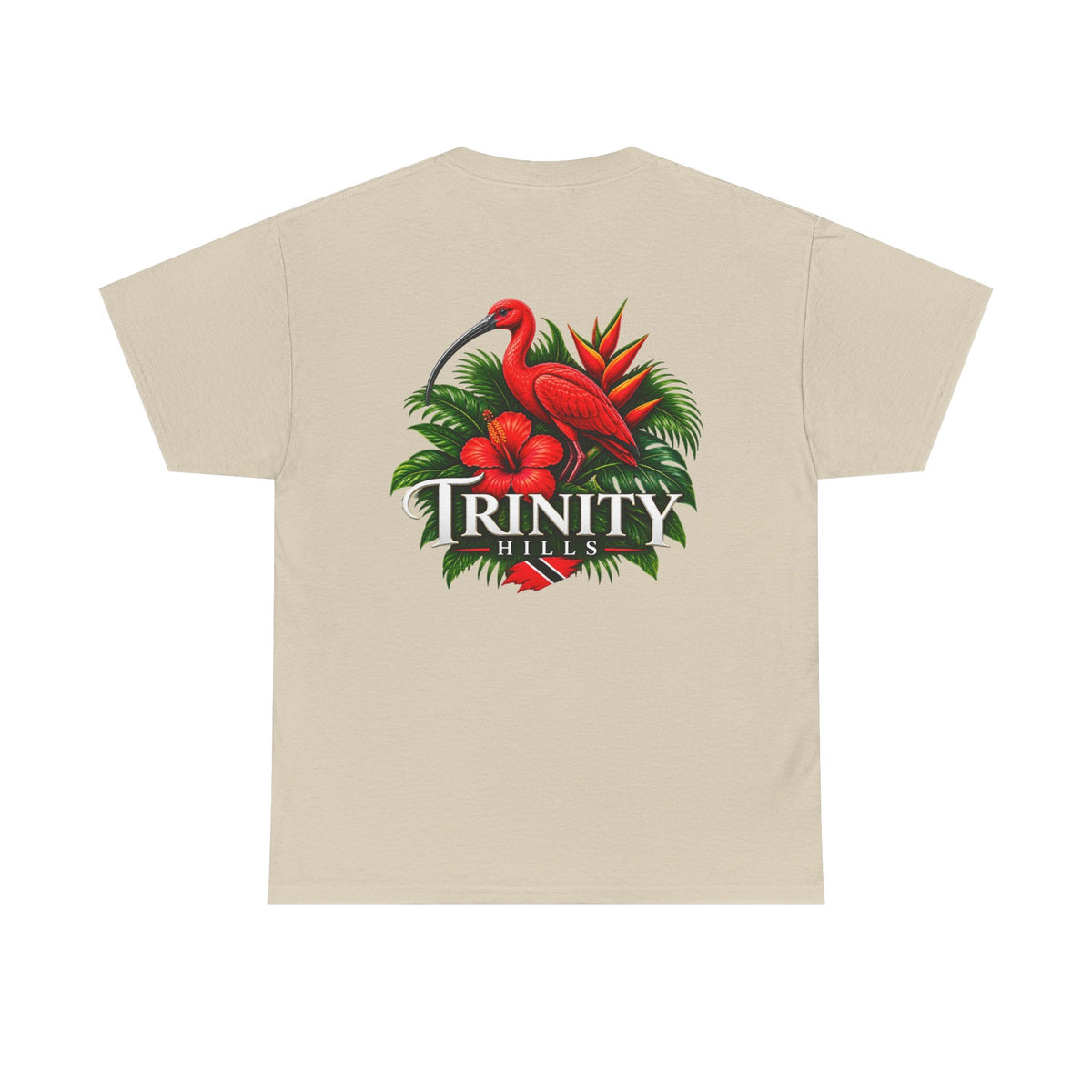 T-Shirt — Trinity Hills Flamingo Tropical Graphic Tee