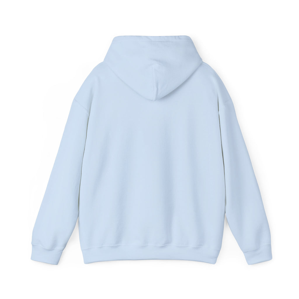 Trinity Hills "Blood, Soil, Soul" Hoodie — Minimal Black Graphic Sweatshirt