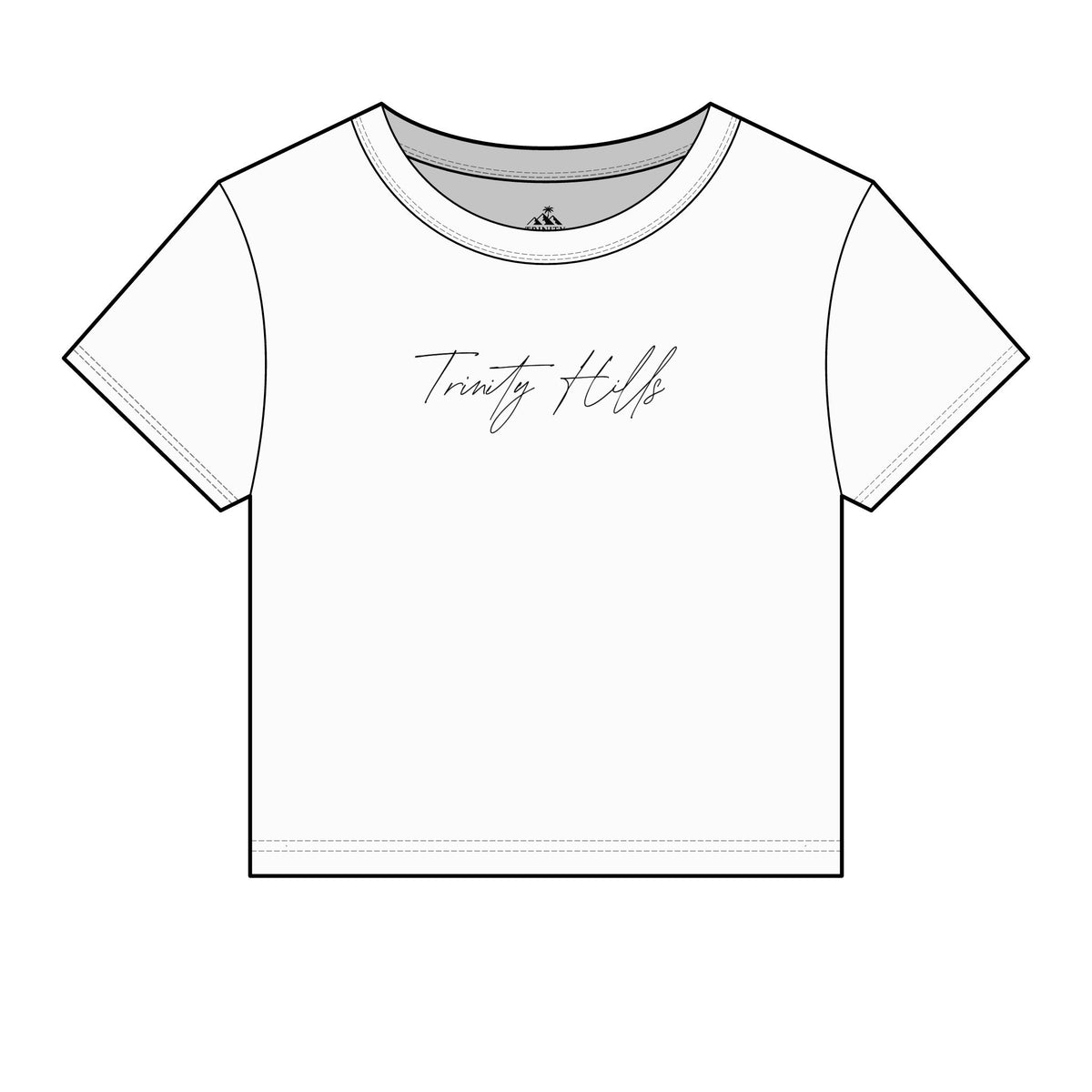 Trinity Hills Script Baby Tee