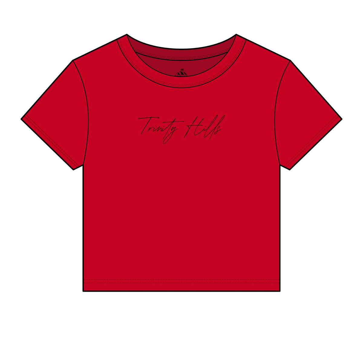 Trinity Hills Script Baby Tee