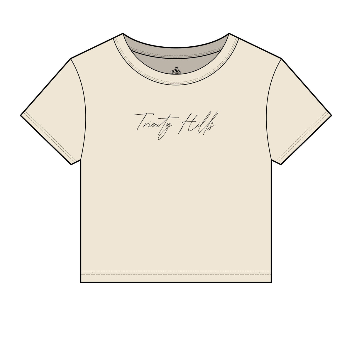 Trinity Hills Script Baby Tee