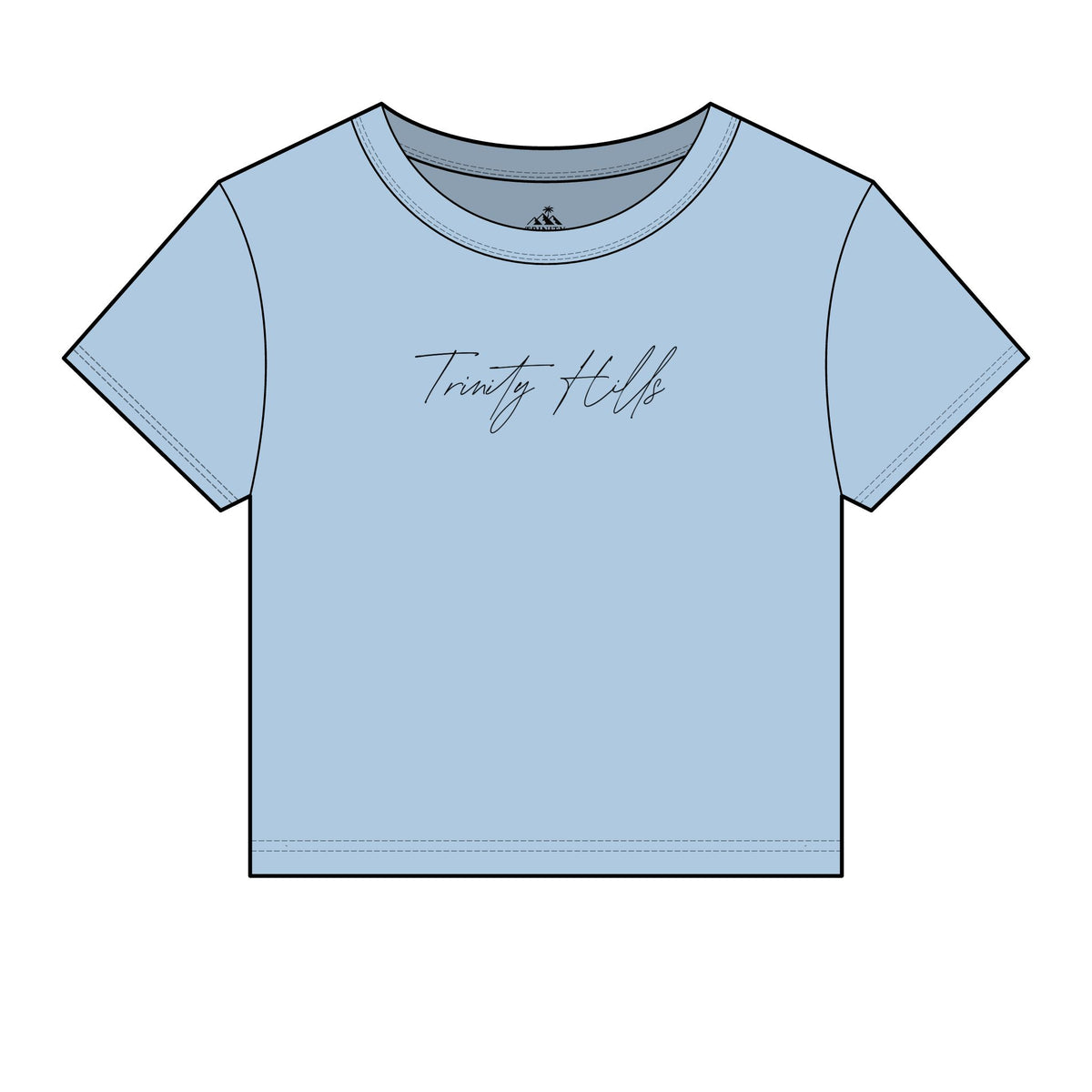 Trinity Hills Script Baby Tee