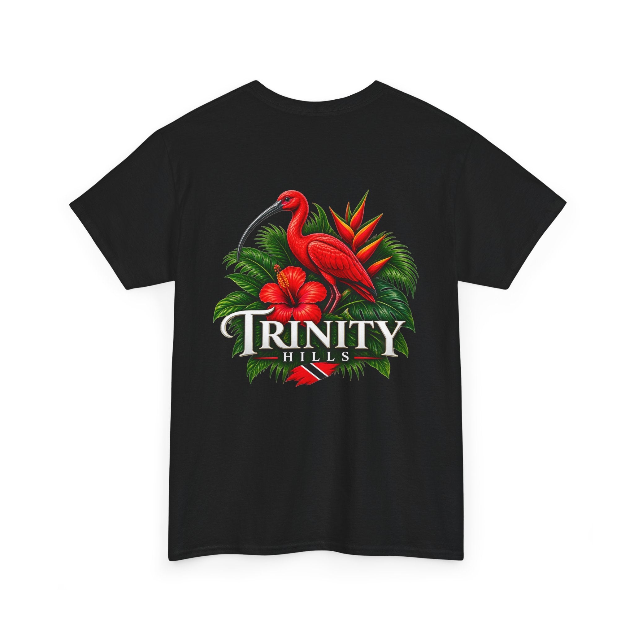 T-Shirt — Trinity Hills Flamingo Tropical Graphic Tee