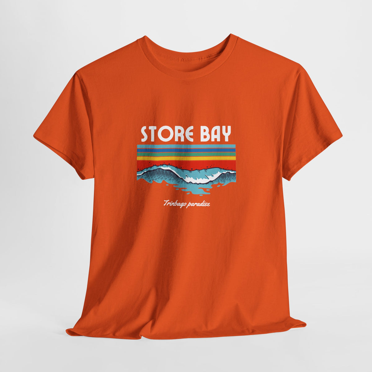 Store Bay Retro Sunset Tee — Vintage Waves Graphic T-Shirt