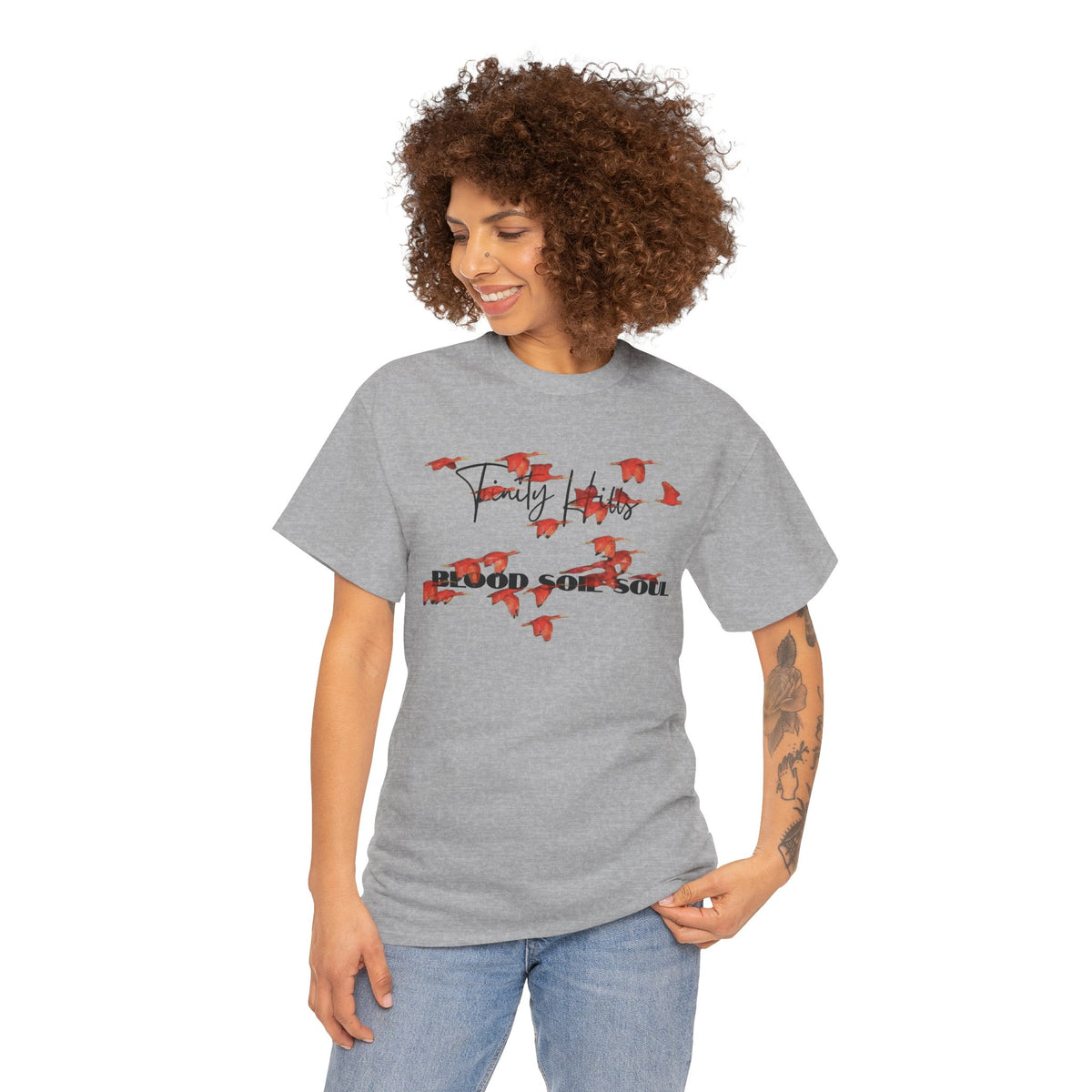Trinity Hills Ibis — "Blood, Soul" Graphic T-Shirt
