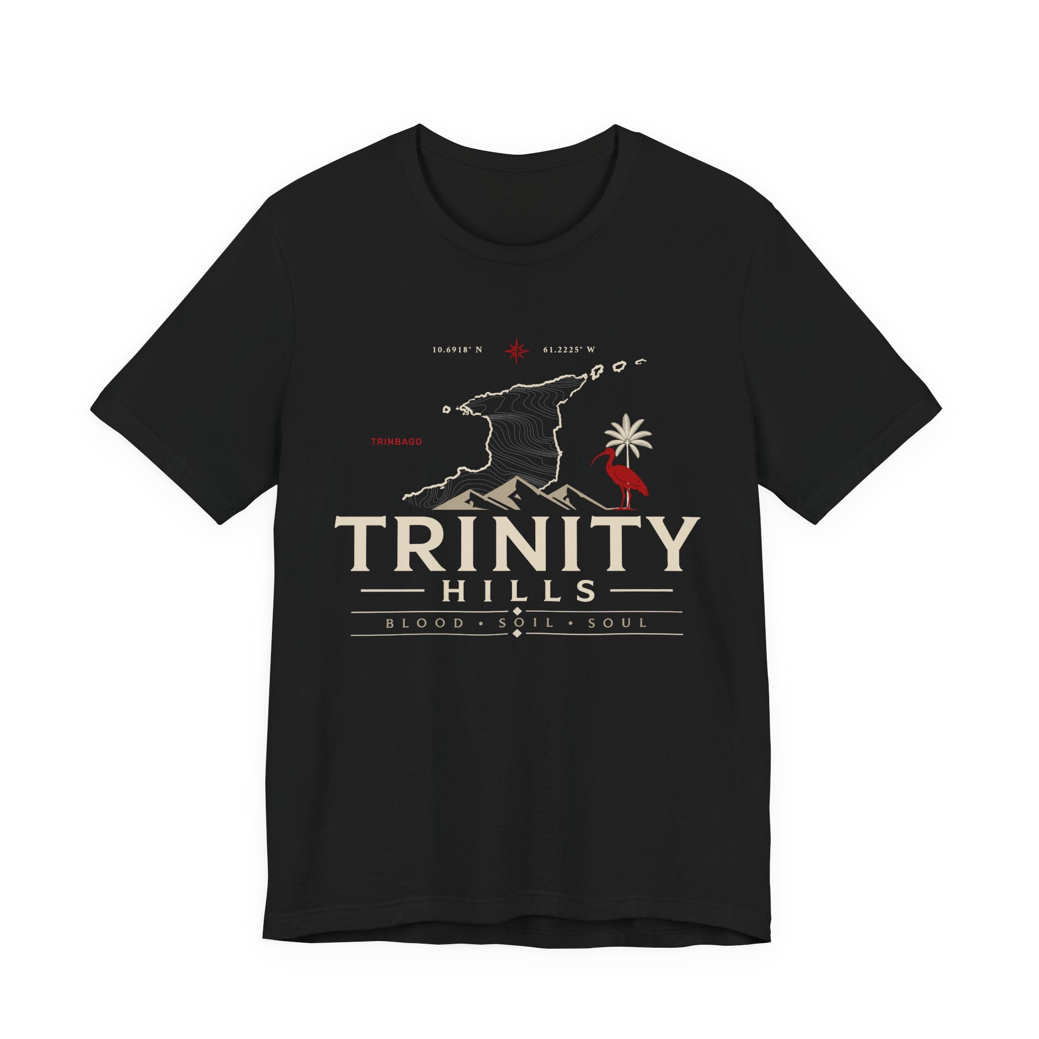 Trinity Hills Graphic Tee — Retro Mountain Adventure Shirt