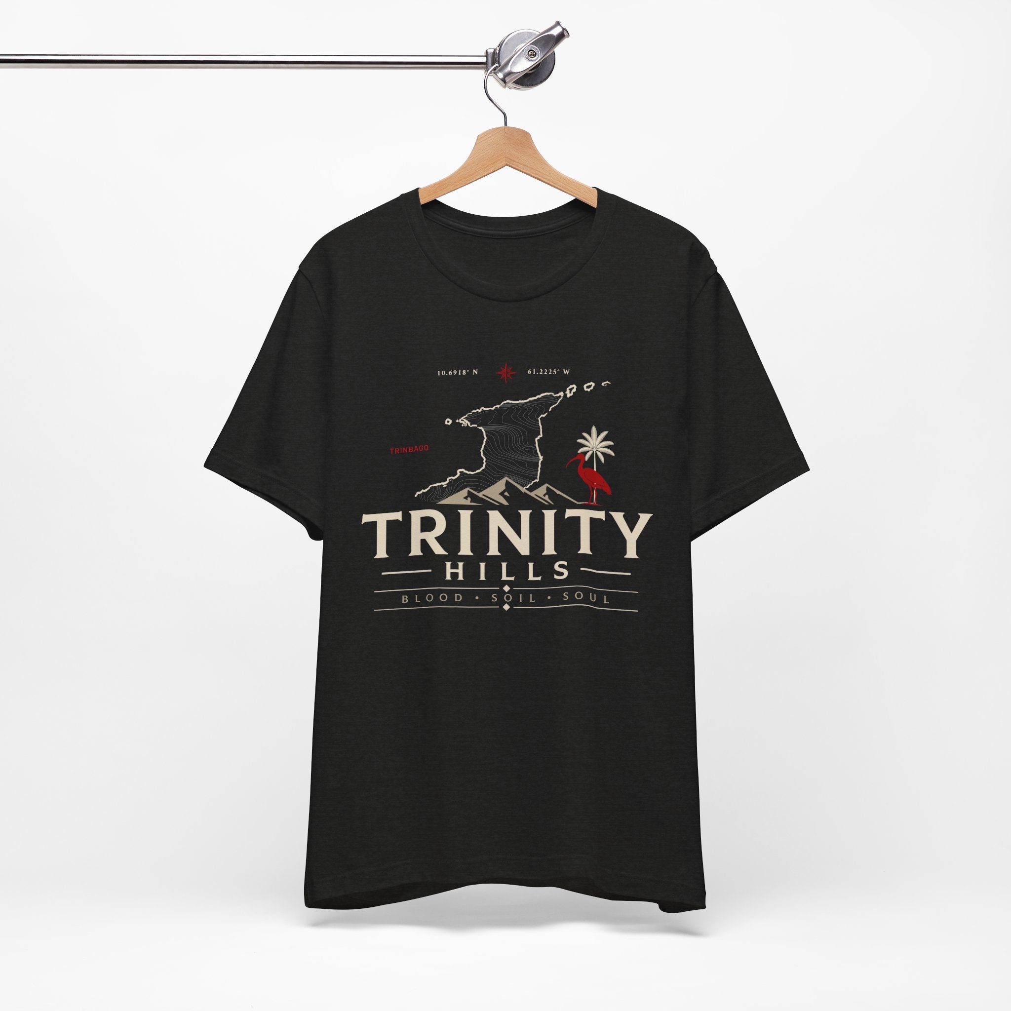 Trinity Hills Graphic Tee — Retro Mountain Adventure Shirt