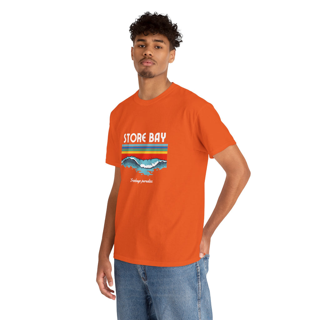 Store Bay Retro Sunset Tee — Vintage Waves Graphic T-Shirt