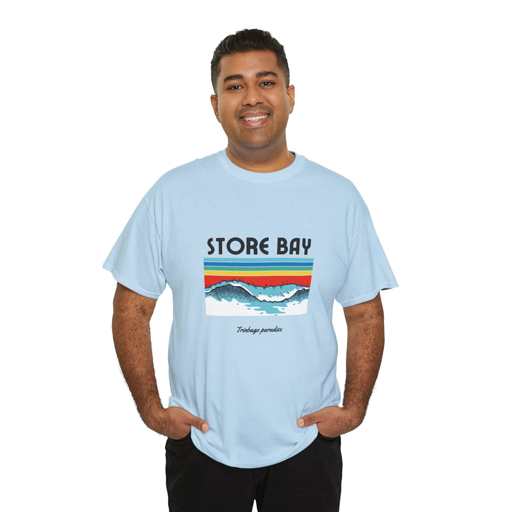 Store Bay Retro Sunset Tee — Vintage Waves Graphic T-Shirt