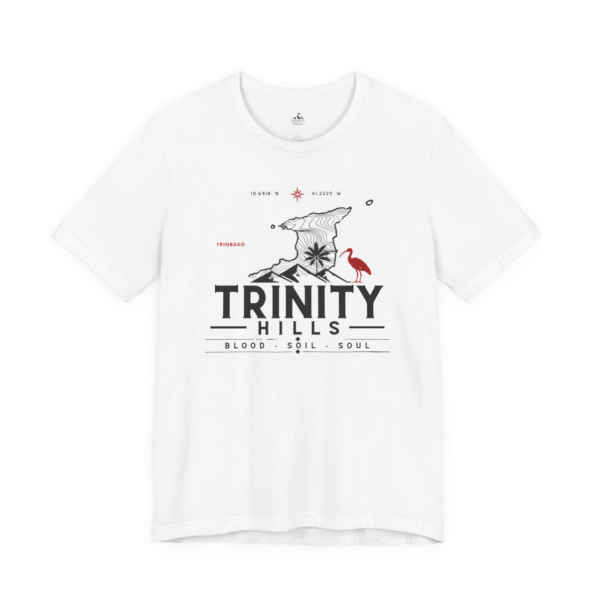 Trinity Hills Graphic Tee — Retro Mountain Adventure Shirt
