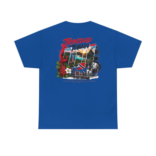 Trinidad & Tobago Tropical Vintage Graphic Tee — Island Travel Souvenir Shirt