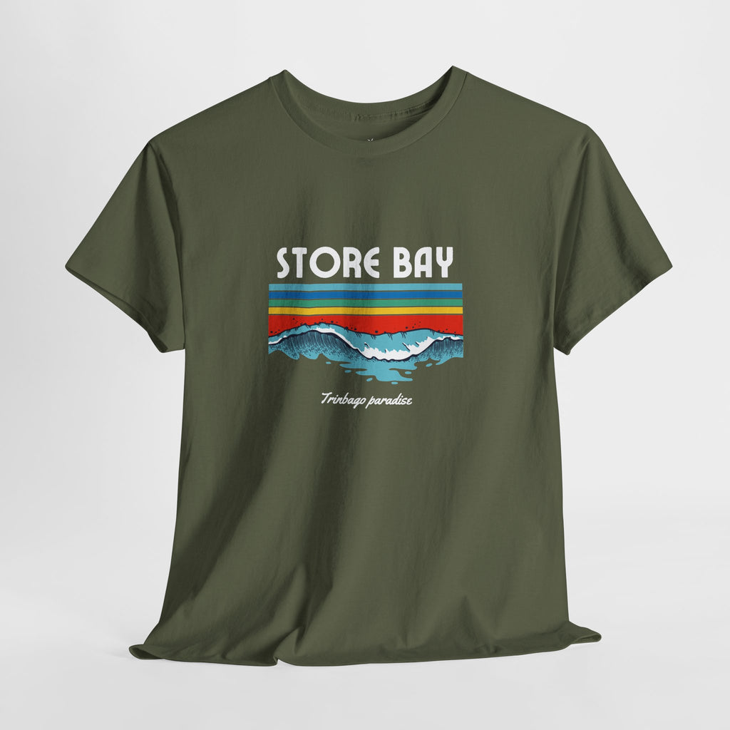Store Bay Retro Sunset Tee — Vintage Waves Graphic T-Shirt