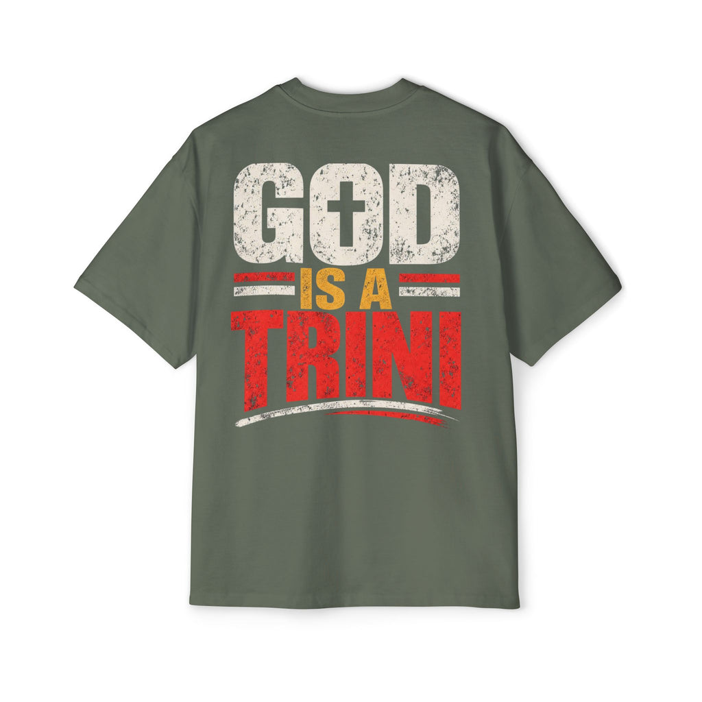 God Is a Trini Oversized Tee