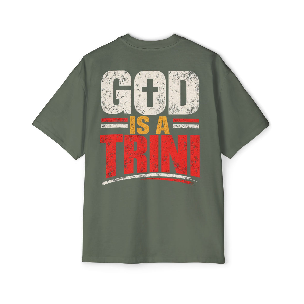 God Is a Trini Oversized Tee