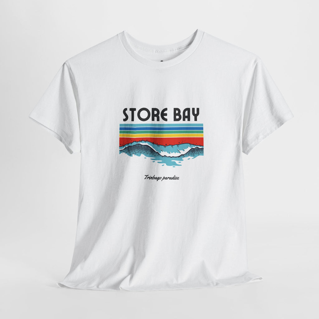 Store Bay Retro Sunset Tee — Vintage Waves Graphic T-Shirt