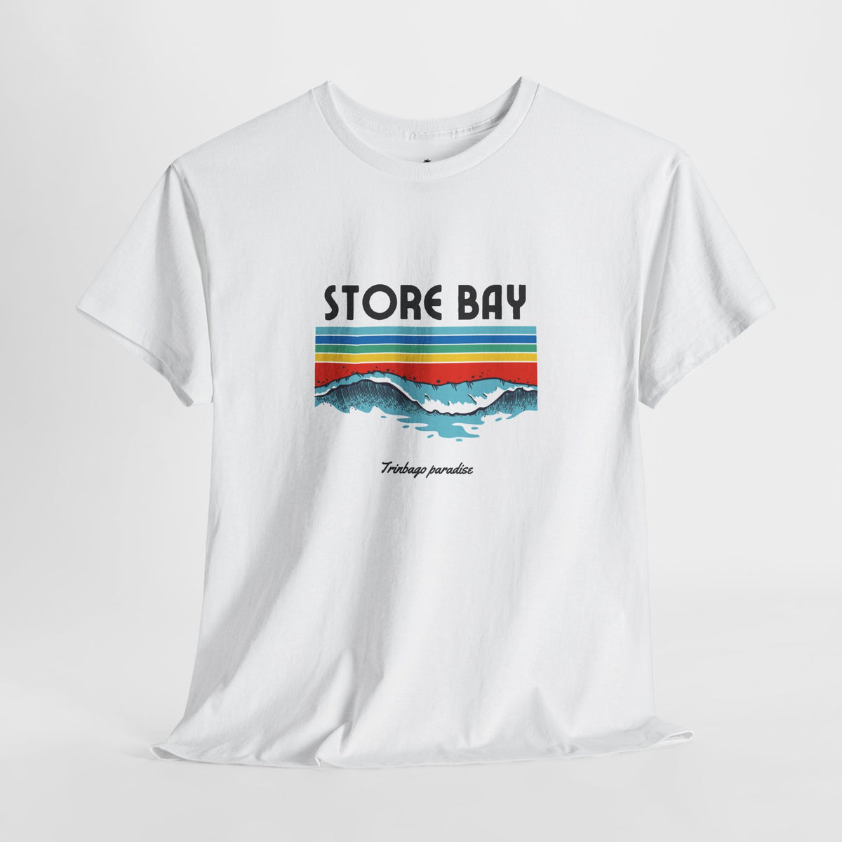 Store Bay Retro Sunset Tee — Vintage Waves Graphic T-Shirt