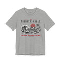 Trinity Hills Beach Tee — Retro Tropical Surf Graphic T-Shirt