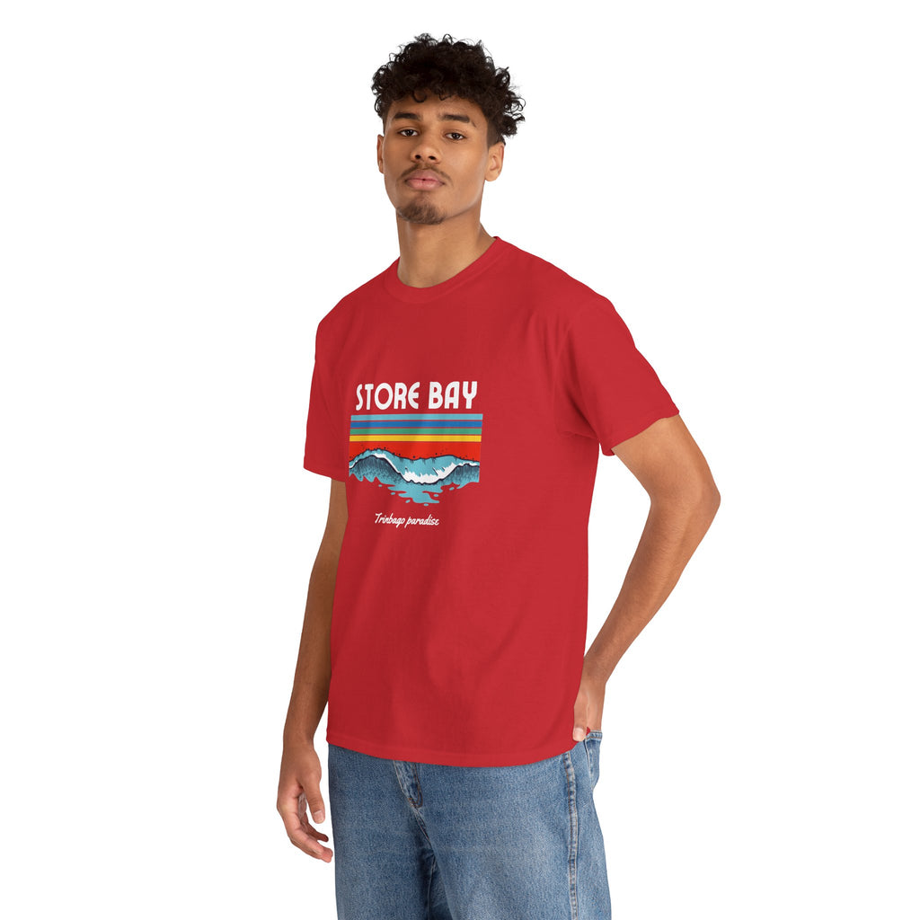 Store Bay Retro Sunset Tee — Vintage Waves Graphic T-Shirt