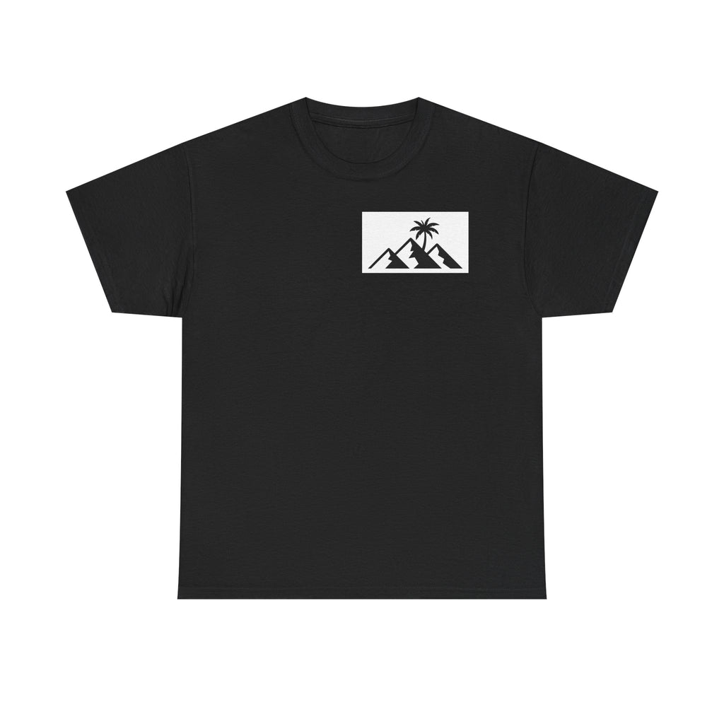 Tropical Trinidad & Tobago Graphic Tee — Vintage Island Car & Palm Design