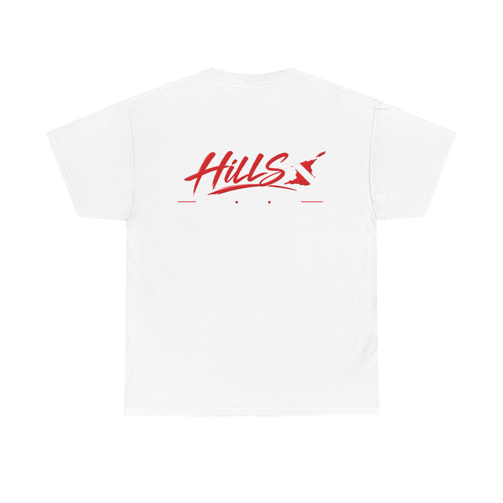 Hills Skate Tee — Minimal Mountain Palm Logo Skateboarding T-Shirt