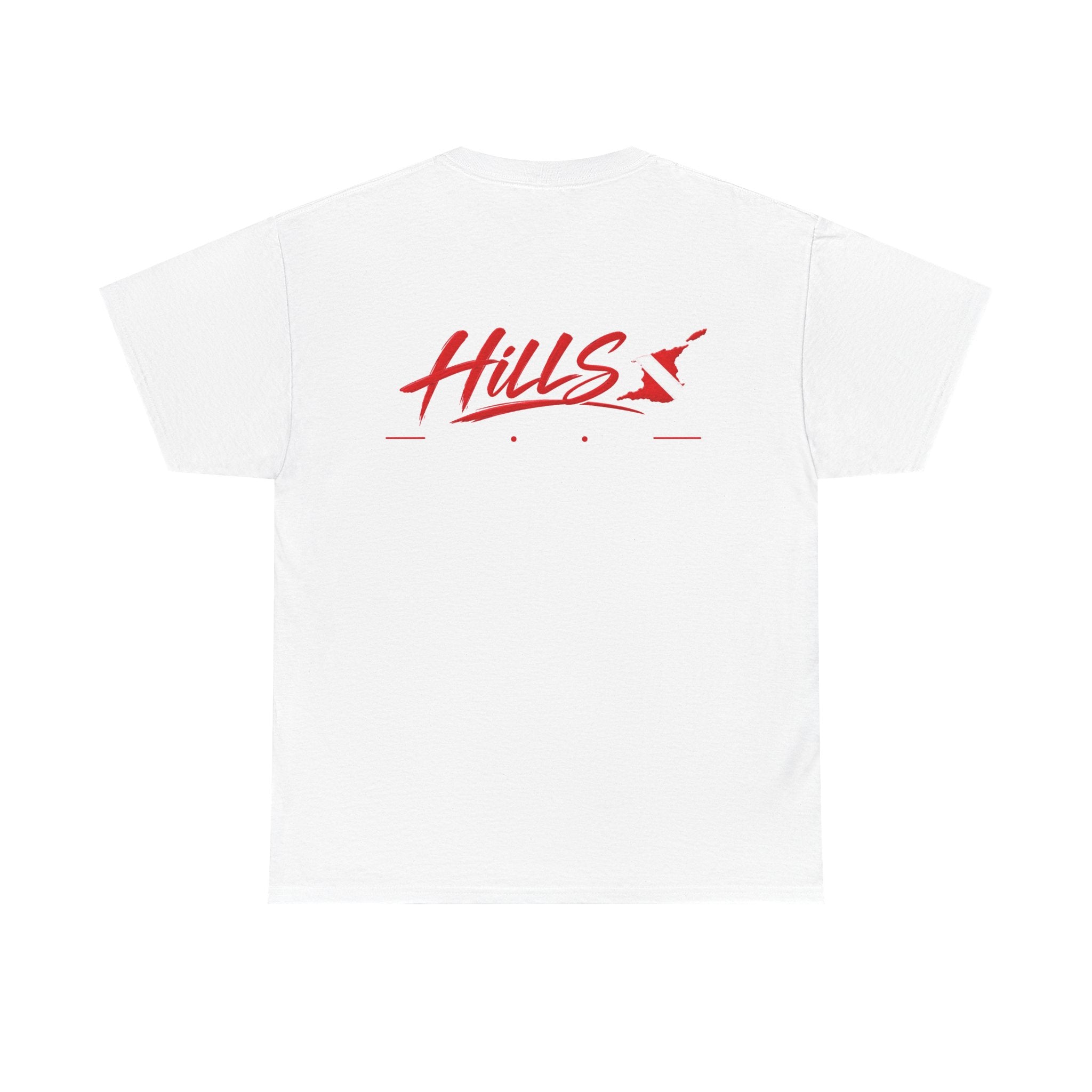 Hills Skate Tee — Minimal Mountain Palm Logo Skateboarding T-Shirt
