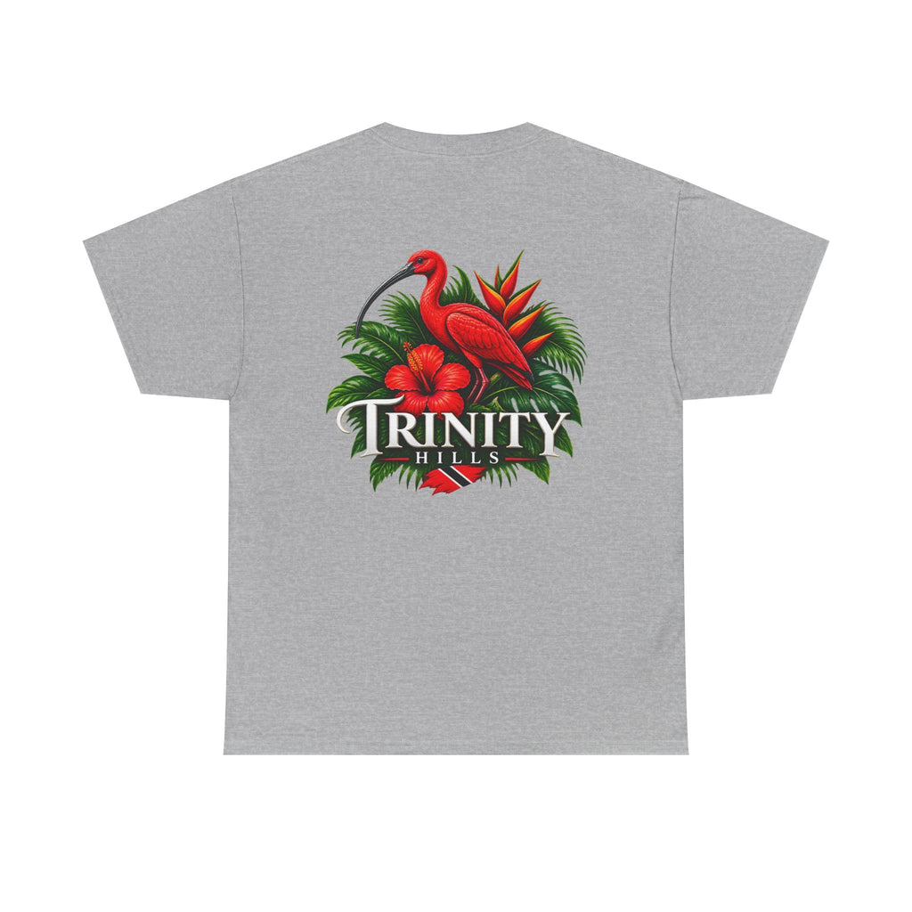 T-Shirt — Trinity Hills Flamingo Tropical Graphic Tee