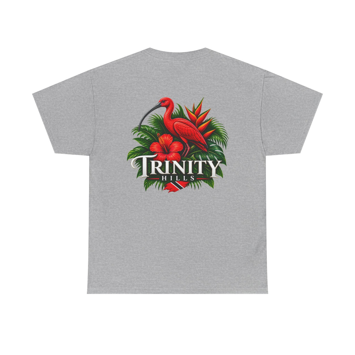 T-Shirt — Trinity Hills Flamingo Tropical Graphic Tee