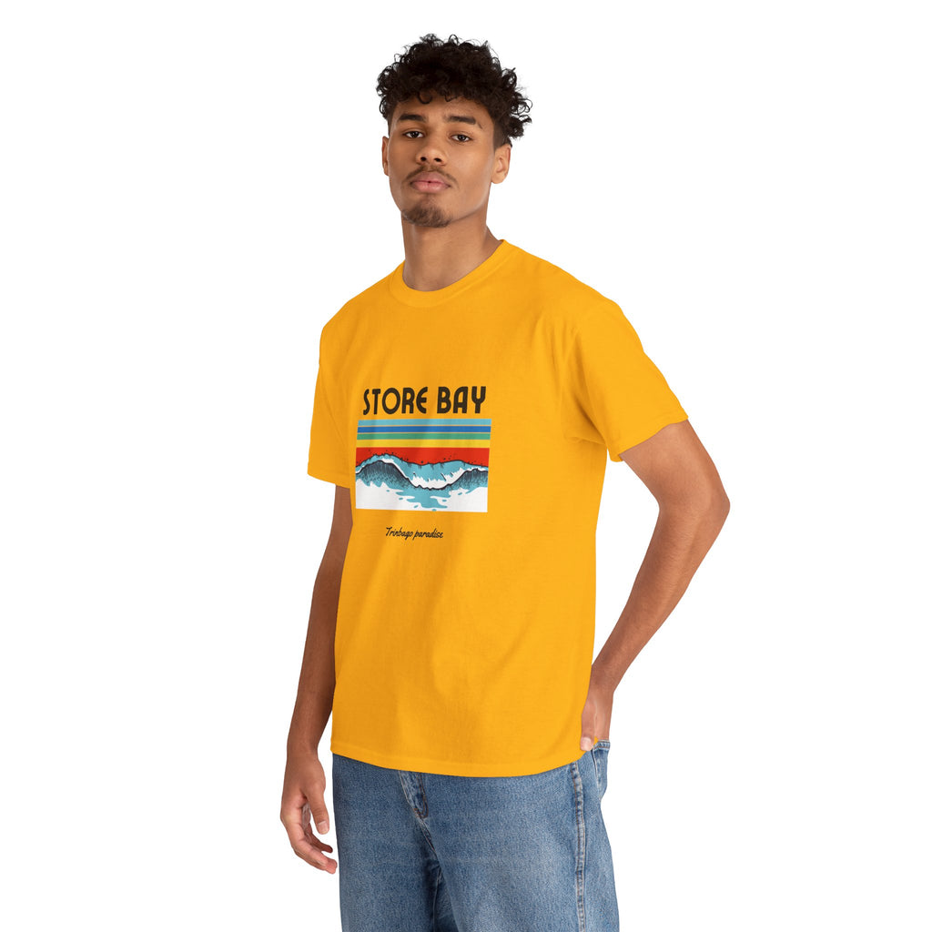 Store Bay Retro Sunset Tee — Vintage Waves Graphic T-Shirt