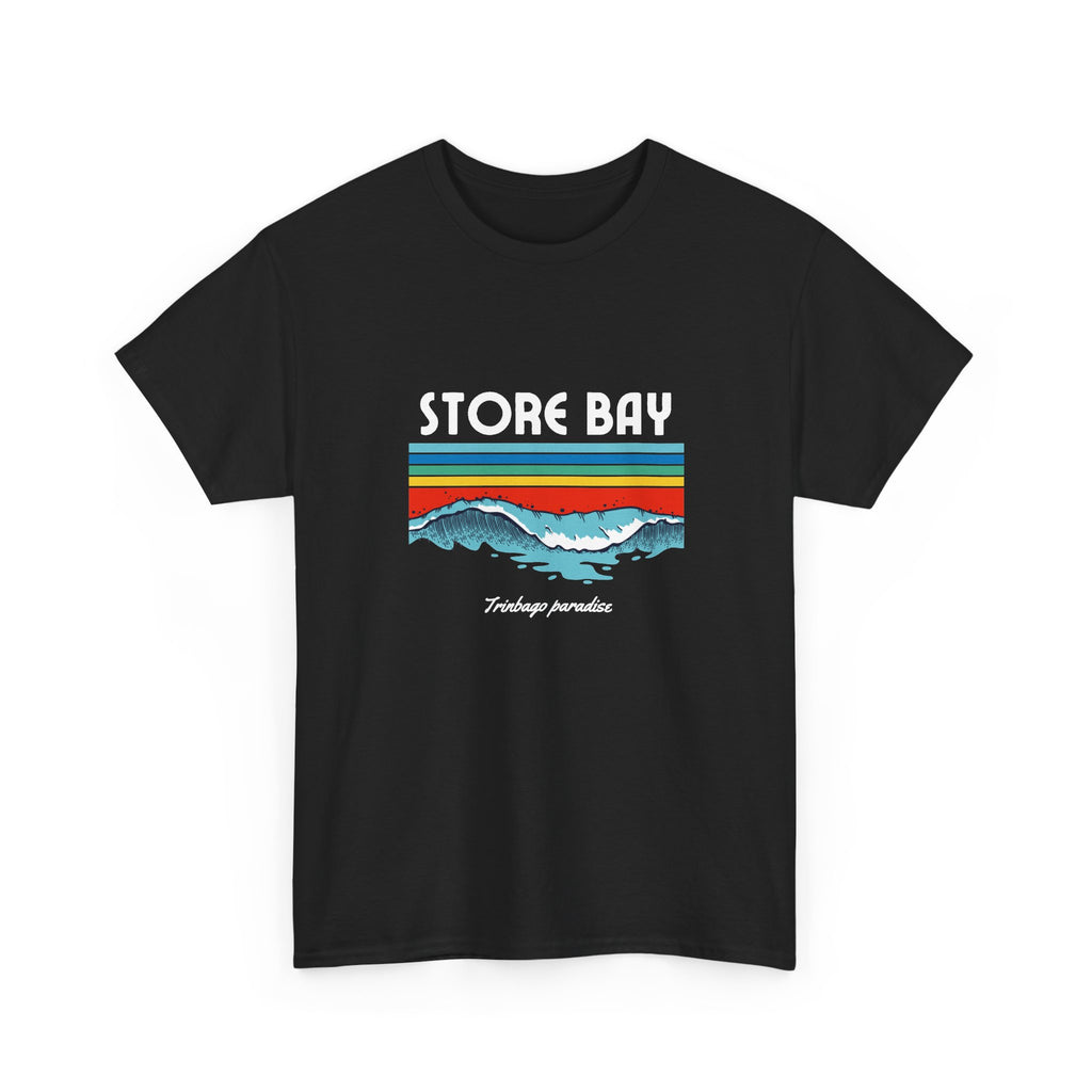 Store Bay Retro Sunset Tee — Vintage Waves Graphic T-Shirt