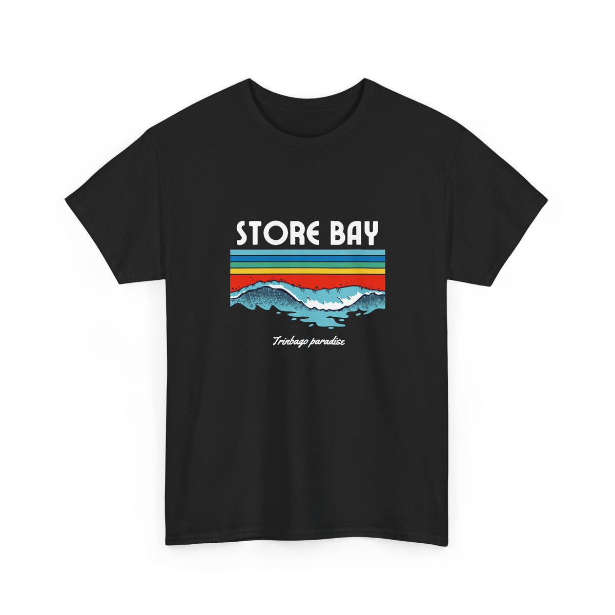 Store Bay Retro Sunset Tee — Vintage Waves Graphic T-Shirt