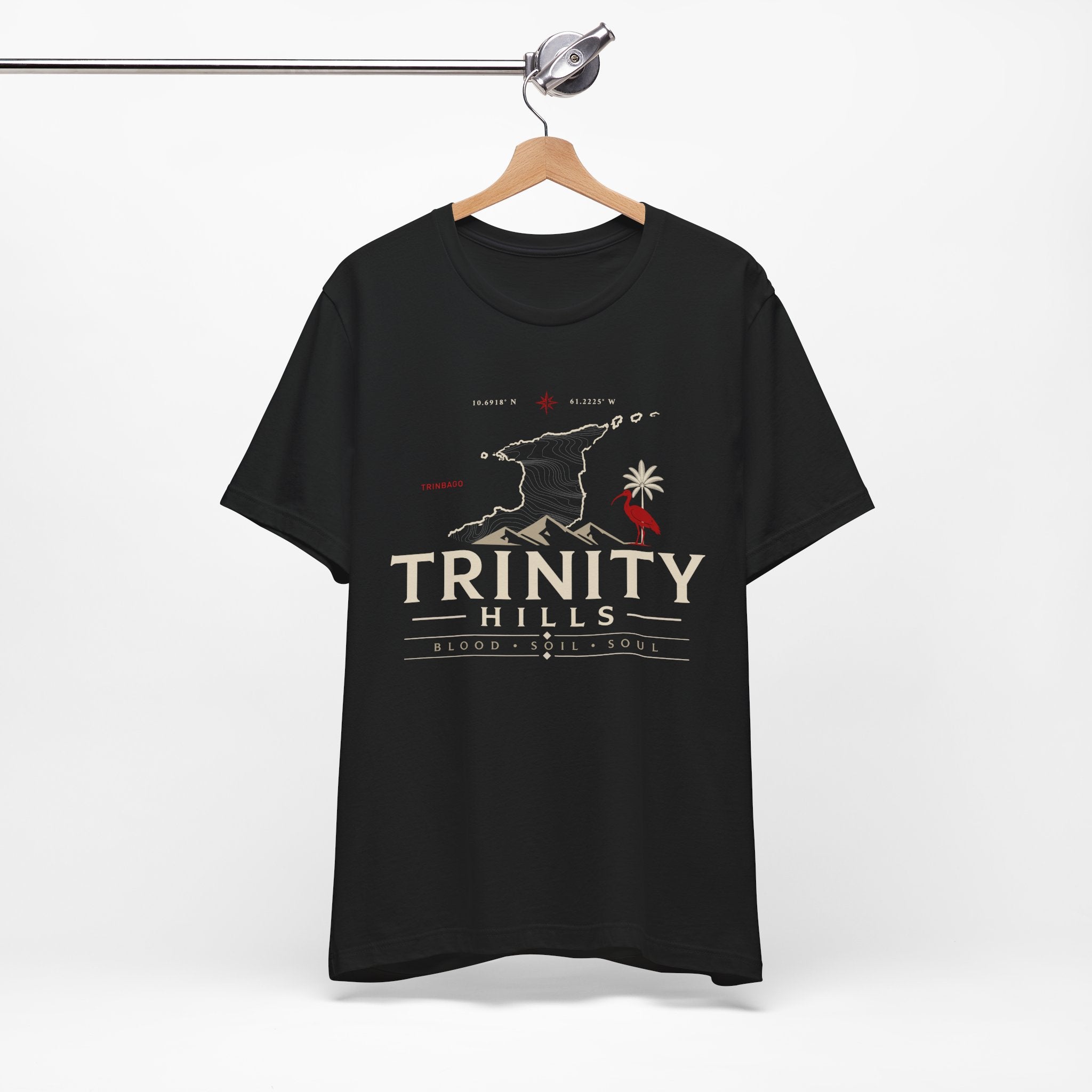 Trinity Hills Graphic Tee — Retro Mountain Adventure Shirt