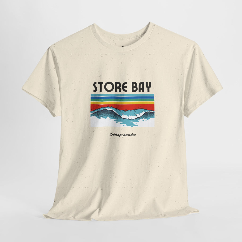 Store Bay Retro Sunset Tee — Vintage Waves Graphic T-Shirt