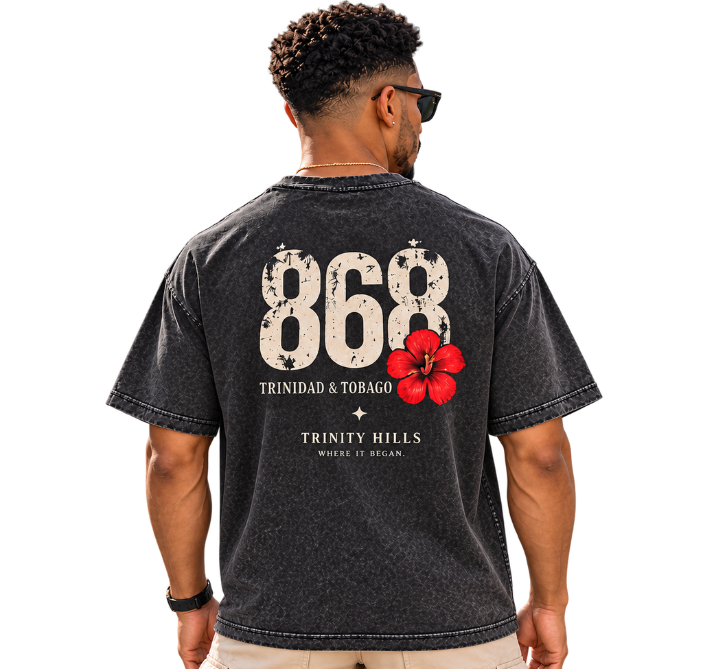 868 Mineral Wash Boxy Cotton T-Shirt