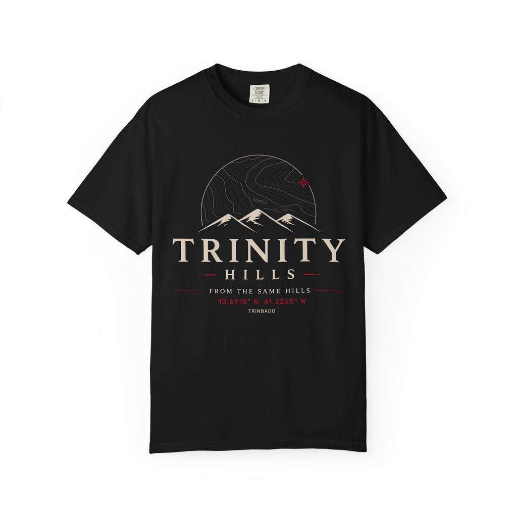Trinity Hills Mountain Graphic T-Shirt — 'Trinity Hills' Scenic Tee