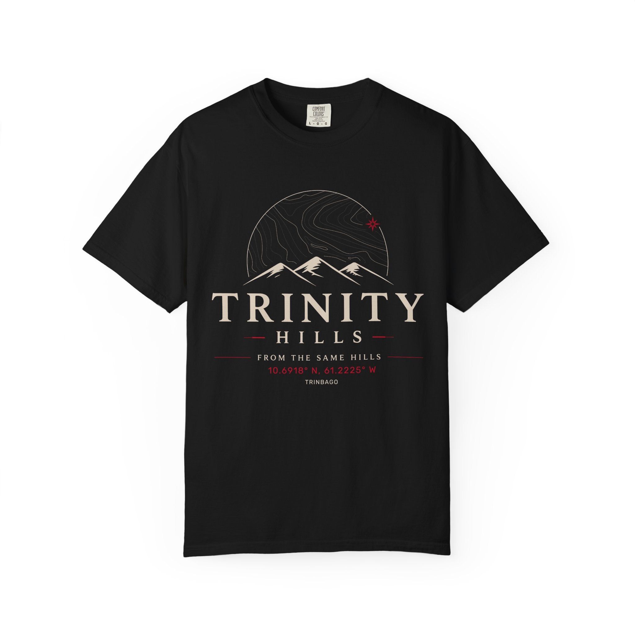 Trinity Hills Mountain Graphic T-Shirt — 'Trinity Hills' Scenic Tee