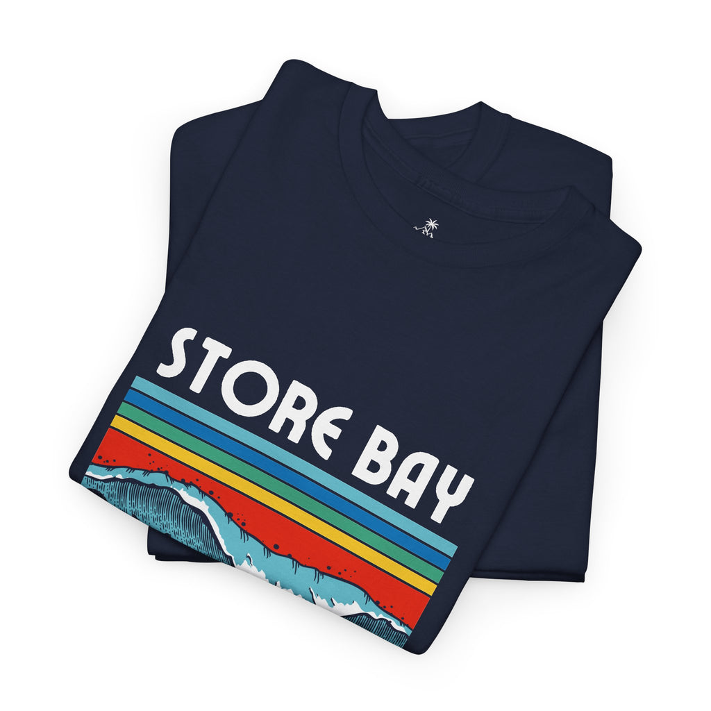 Store Bay Retro Sunset Tee — Vintage Waves Graphic T-Shirt