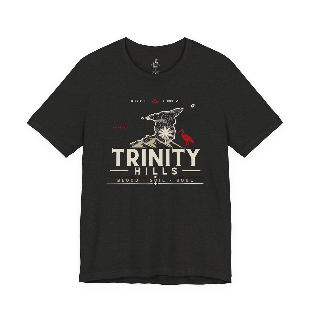 Trinity Hills Graphic Tee — Retro Mountain Adventure Shirt