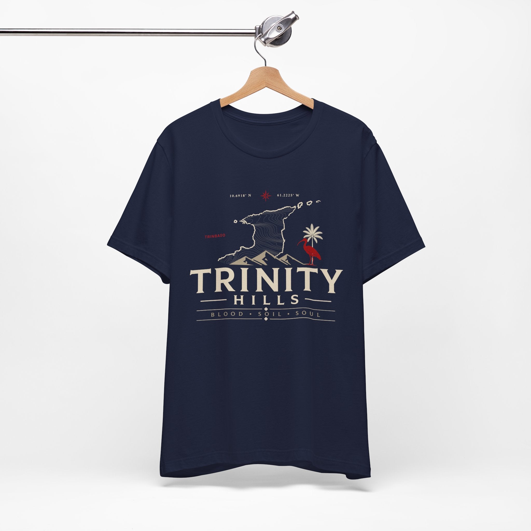 Trinity Hills Graphic Tee — Retro Mountain Adventure Shirt