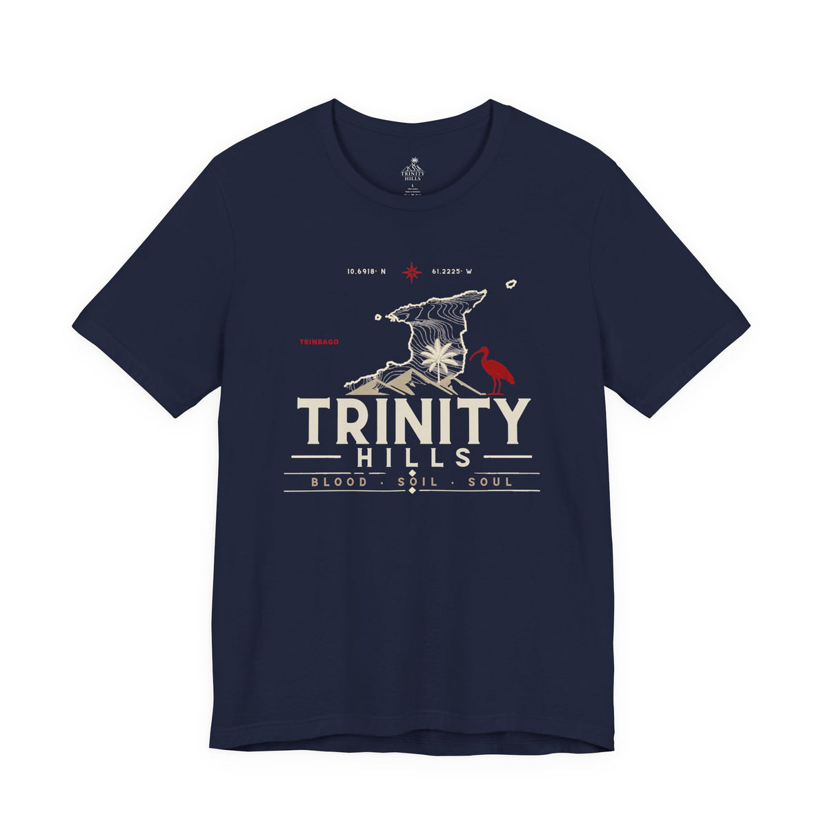 Trinity Hills Graphic Tee — Retro Mountain Adventure Shirt