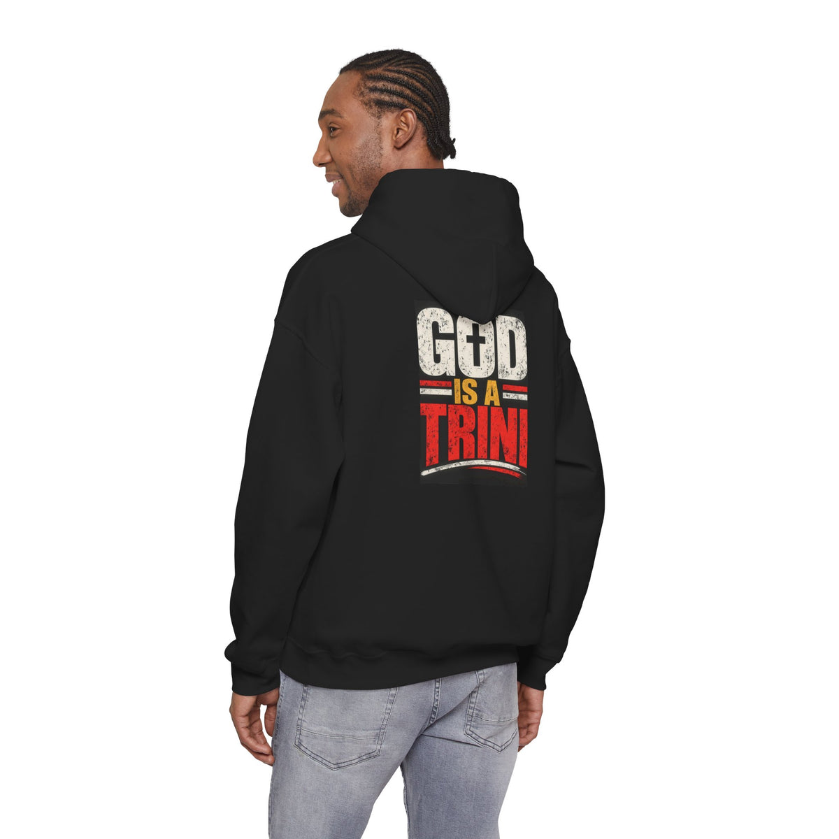 Trinity Hoodie — "God is a Trin Pullover"