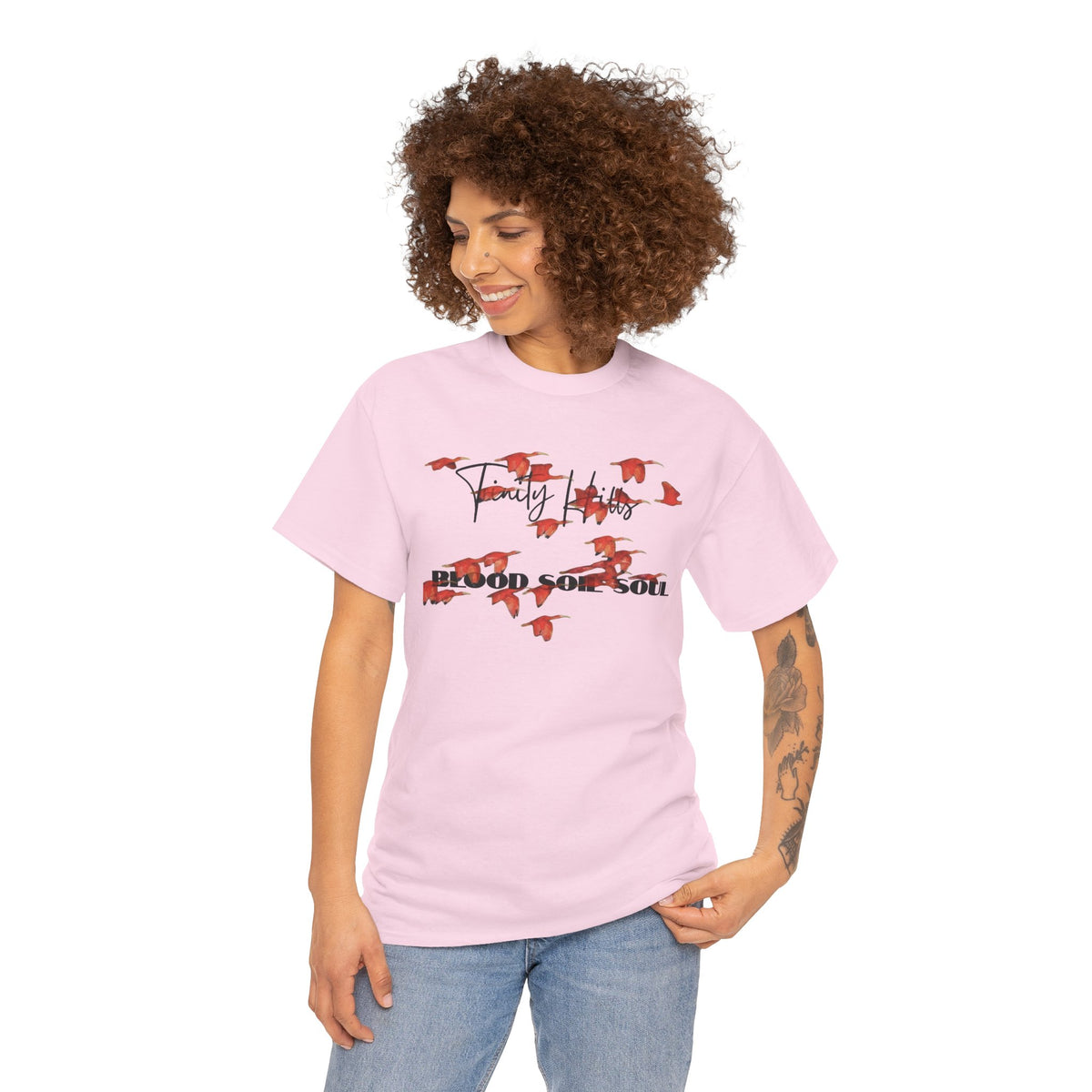 Trinity Hills Ibis — "Blood, Soul" Graphic T-Shirt