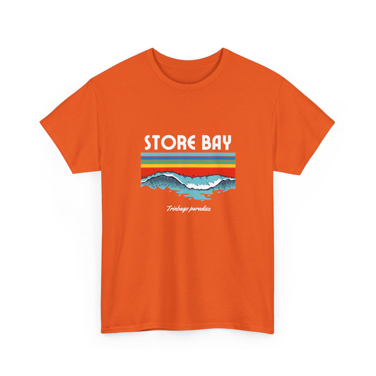 Store Bay Retro Sunset Tee — Vintage Waves Graphic T-Shirt