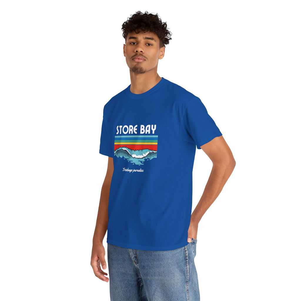 Store Bay Retro Sunset Tee — Vintage Waves Graphic T-Shirt
