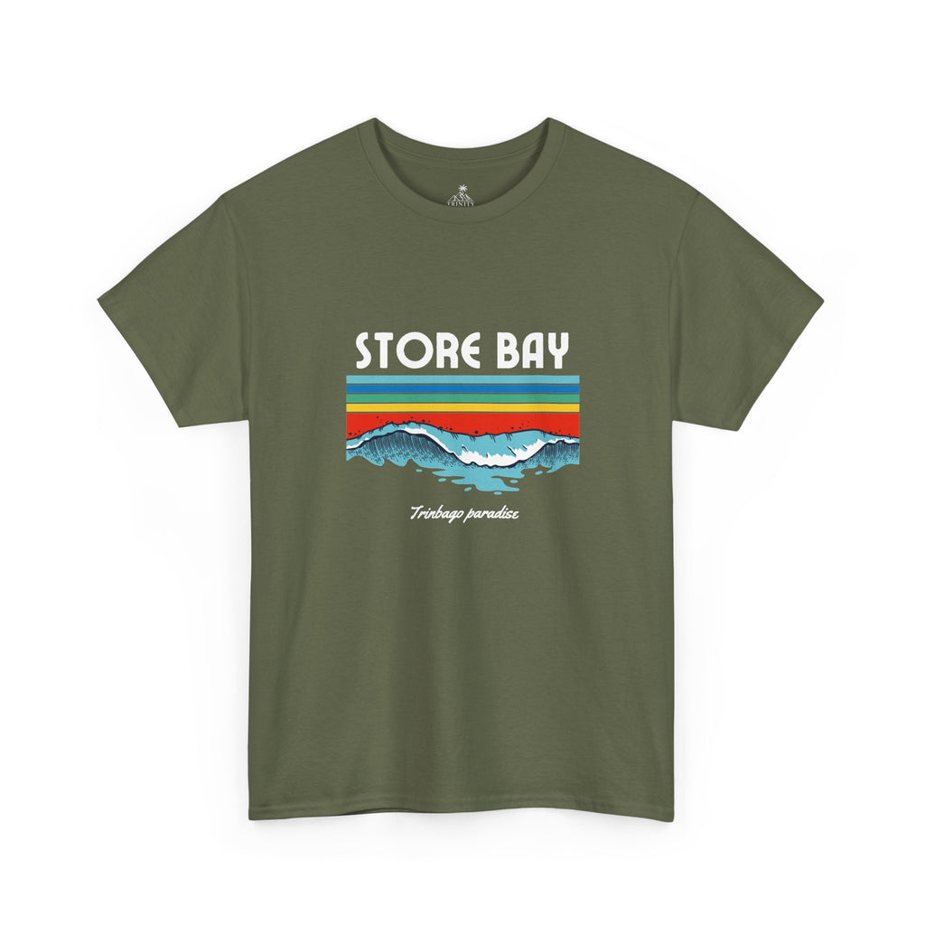 Store Bay Retro Sunset Tee — Vintage Waves Graphic T-Shirt