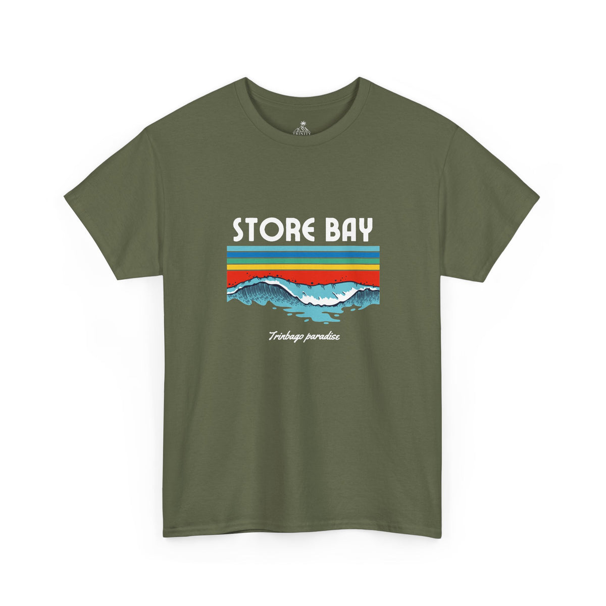 Store Bay Retro Sunset Tee — Vintage Waves Graphic T-Shirt